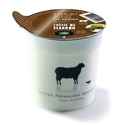 Sheep's milk yogurt with
chestnut