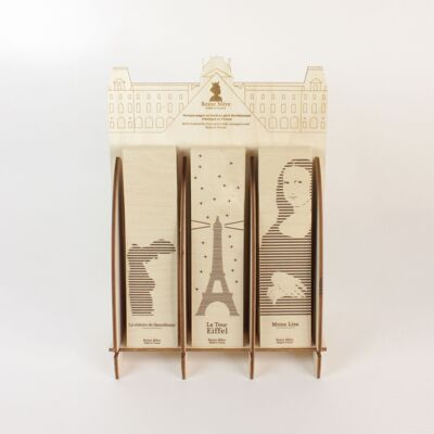 Bookmarks La Joconde - (made in France) in Birch wood