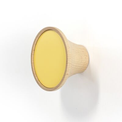 Peg - Yellow Bugle - (made in France) in solid beech wood