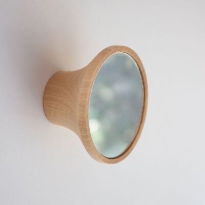 Peg - Specchio Clarion - (made in France) in legno massello di faggio