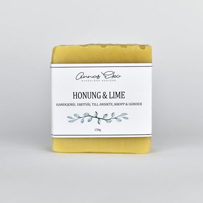 Tvål, 150g - Honung & lime