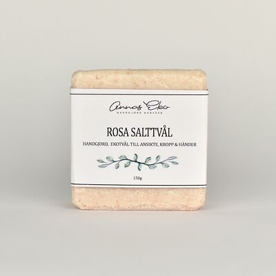 Tvål, 150g - Rosa salttvål