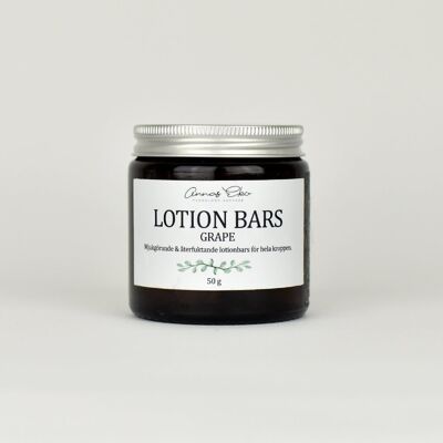 Lotion bars - Grape - (5g x 10st i burk)