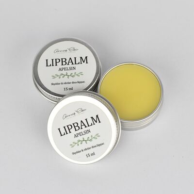 Lipbalm, 15g - Apelsin