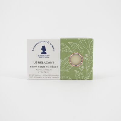Jabón - The Relaxant - Aceite esencial de alcanfor - (hecho en Francia) 100% natural