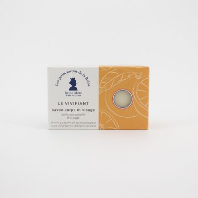 Savon - Le vivifiant - Huile essentielle d'Orange - (made in France) 100% naturel