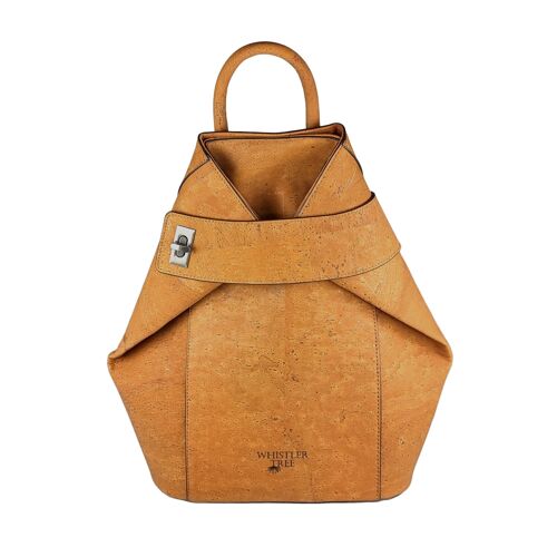 Silves - Tan Folded Backpack