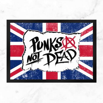 Paillasson Punks not Dead Union Jack 2