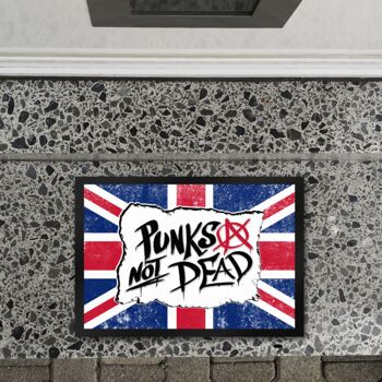 Paillasson Punks not Dead Union Jack 3