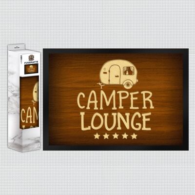 Camper lounge caravan doormat
