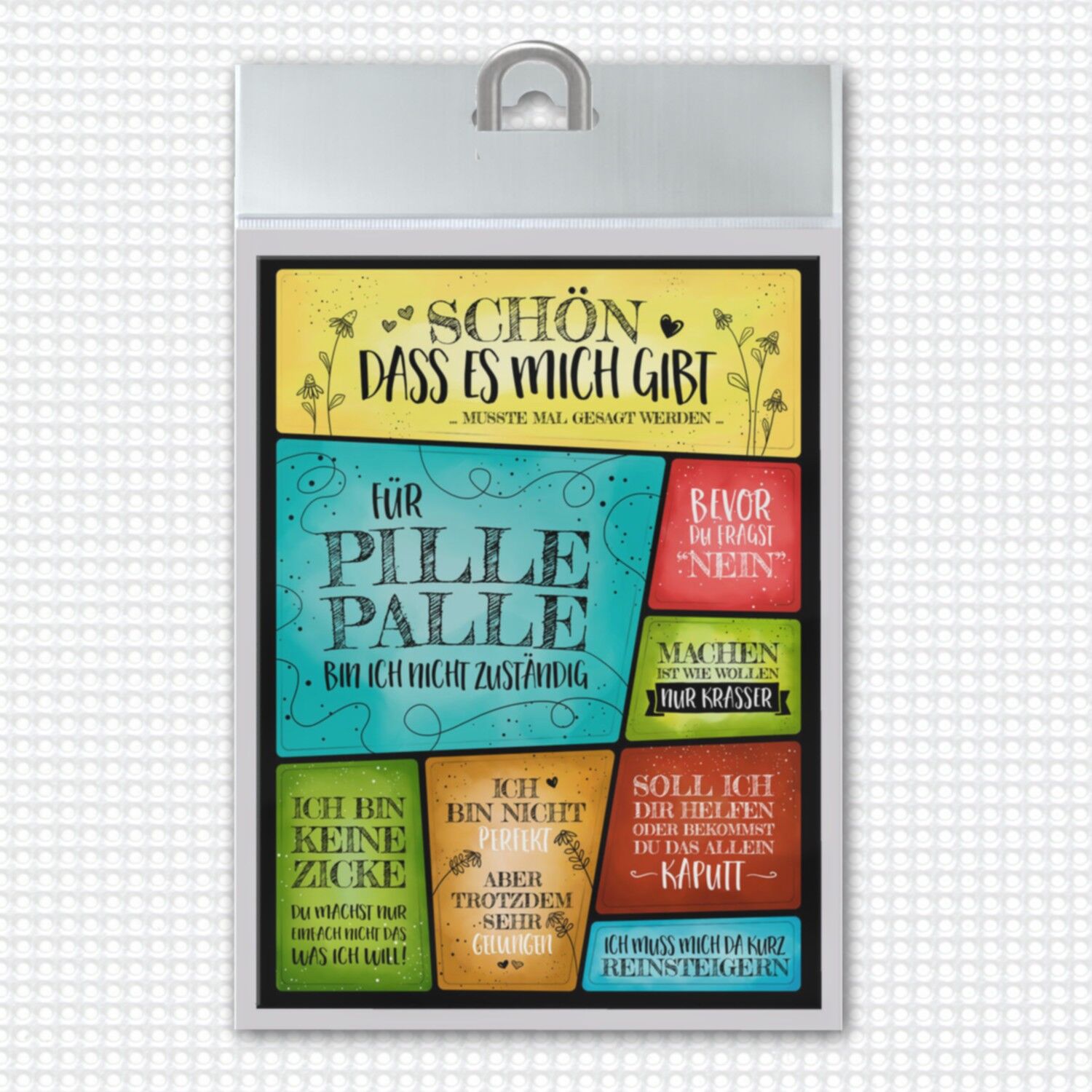 Set di 8 calamite da frigo - Detti su di te