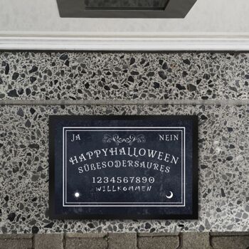 Paillasson en forme de planche Ouija - Happy Halloween Trick or Treating 3