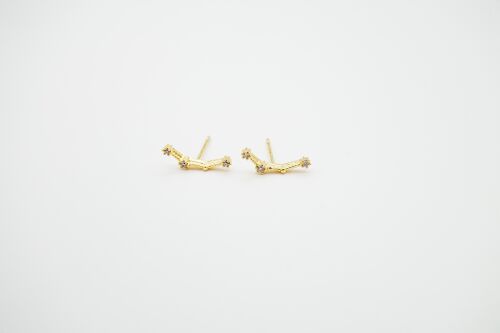 Zodiac Set Gold Earring (12pcs)
