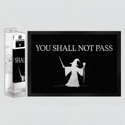 You shall not pass Wizard Doormat
