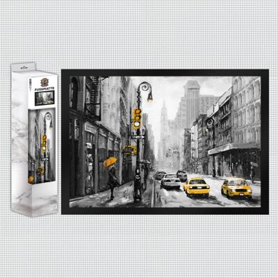 New York City Taxi Doormat