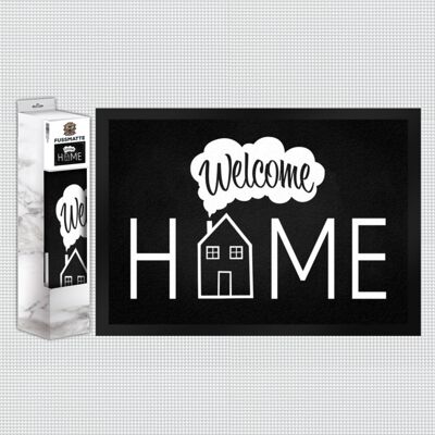 Paillasson sur le thème de la maison Welcome Home