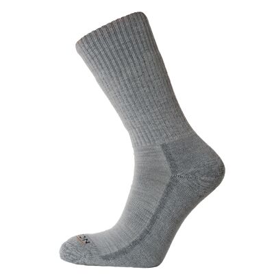Horizon Premium Merino Trek Socke: Haferflocken