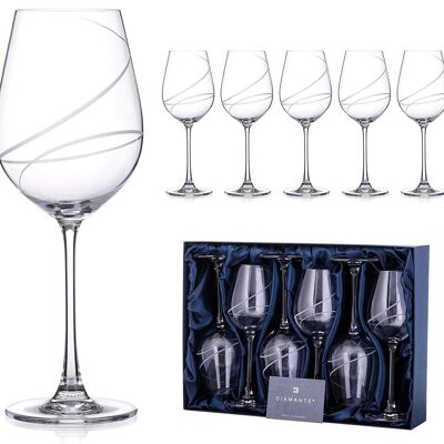 Aurora Red Wine Glasses – Set Of 6