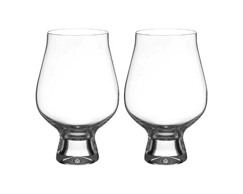 Diamante Gin Goblets - 'auris' Crystal Gin And Tonic Glass - Set Of 2