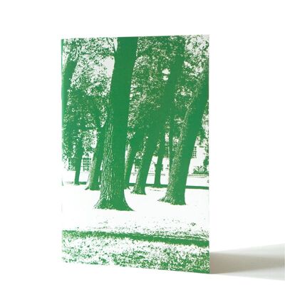 Cuaderno pequeño A6 - Naturaleza - 64 páginas a rayas