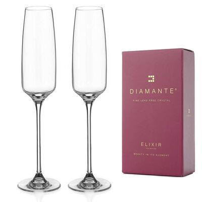 Hollywood Champagne Flutes - Set Of 2