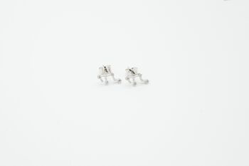 Boucle d'oreille en argent Zodiac Set (12pcs) 6