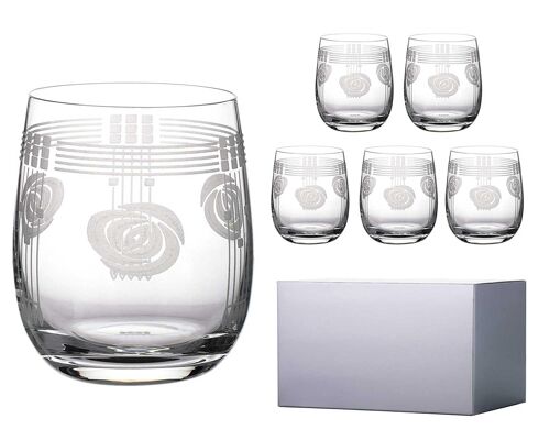 Six Mackintosh Tumblers