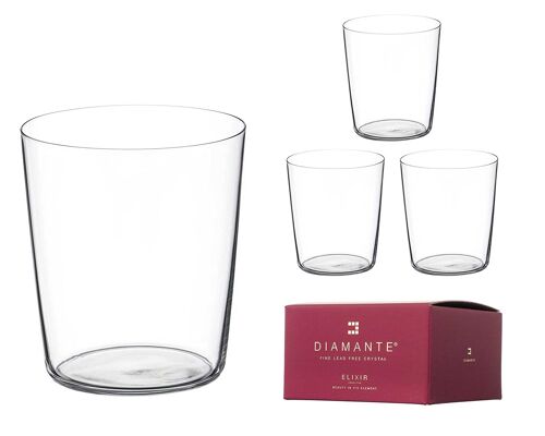 Slender & Tall Light Water Glasses - Set Of 4