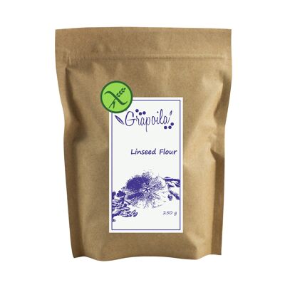 Grapoila Linseed Flour 19,5x15x4 cm