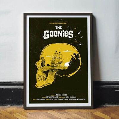 cartel de la pelicula los goonies