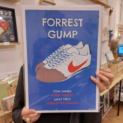 Cartel de la peau Forrest Gump