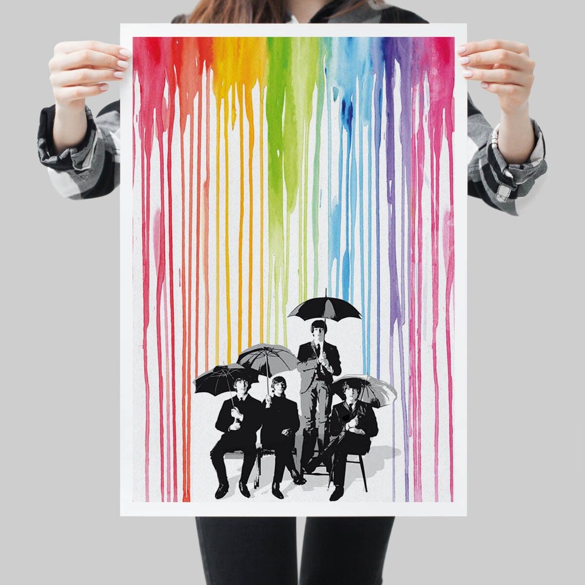 Cartel del Arco Iris de Los Beatles