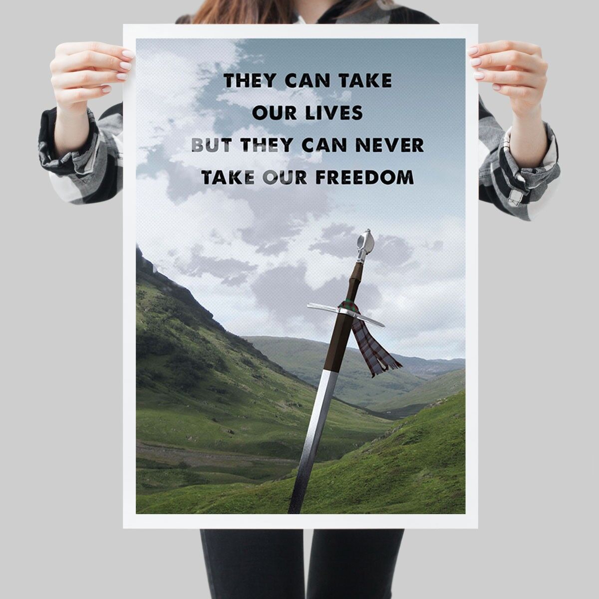 cartello de la pelicula corazon valiente