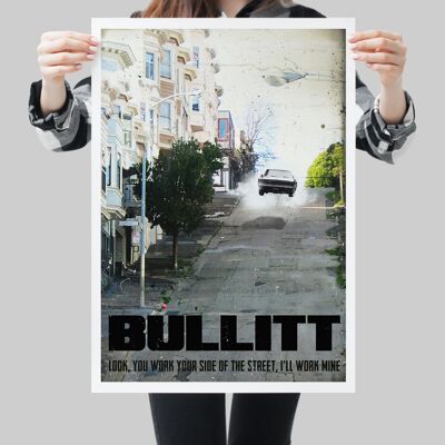 cartello del film Bullitt