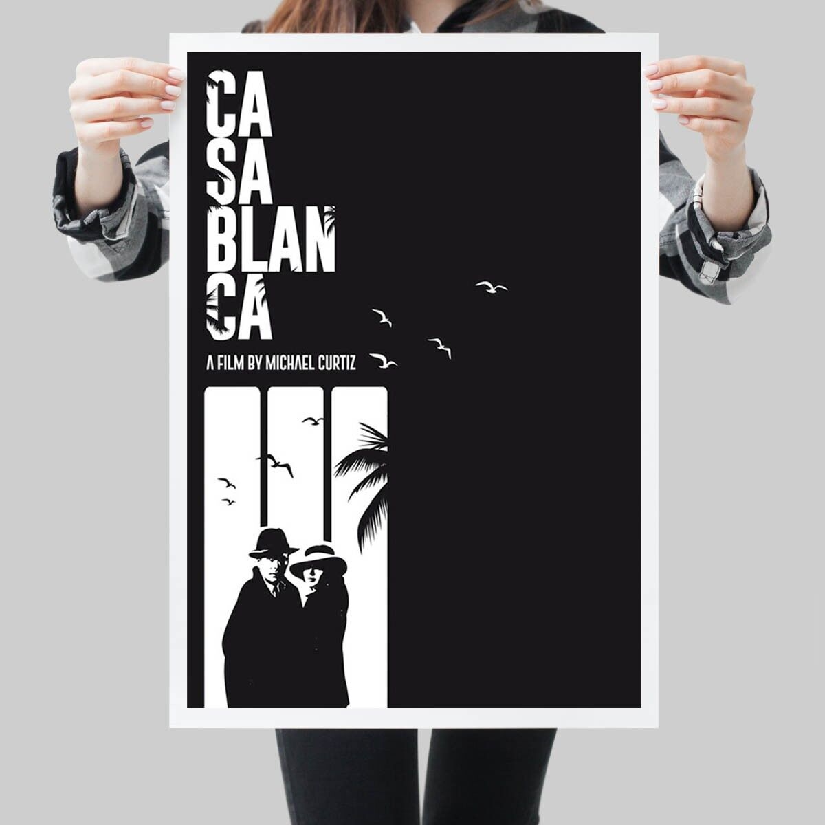 cartello della pellicola casablanca