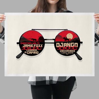 cartel de la pelicula Django 1