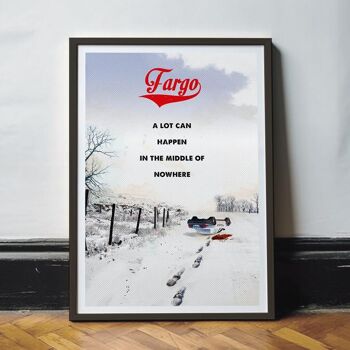 cartel de la pelicula fargo 1