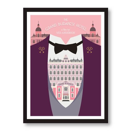 Cartel de la película El Gran Hotel Budapest