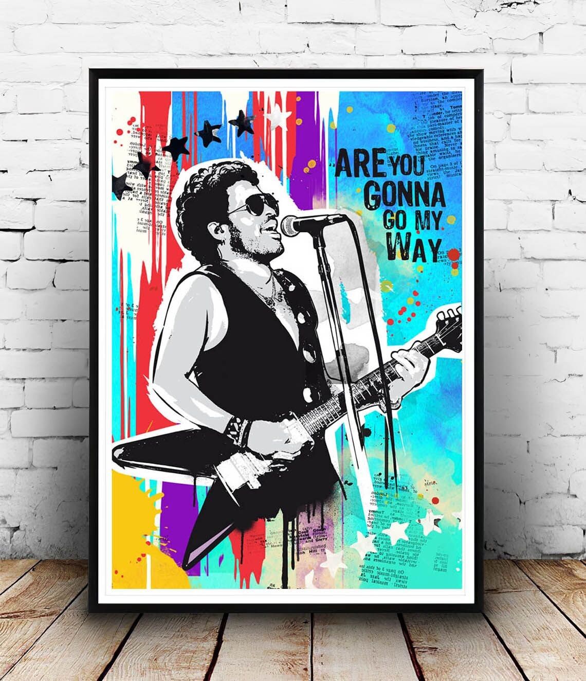 Pop-Art-Kartell von Lenny Kravitz