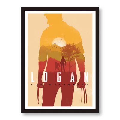 cartel de la pelicula logan