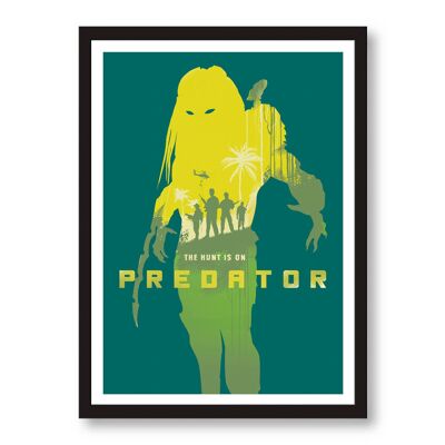 cartel de la pelicula depredadora