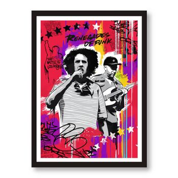 Cartel de Rage Against the Machine 2