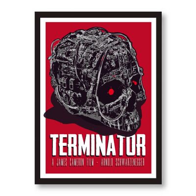 cartel de la película terminator