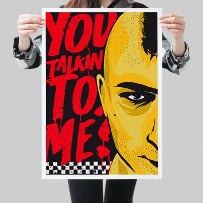 Poster des Taxifahrers Travis Bickle
