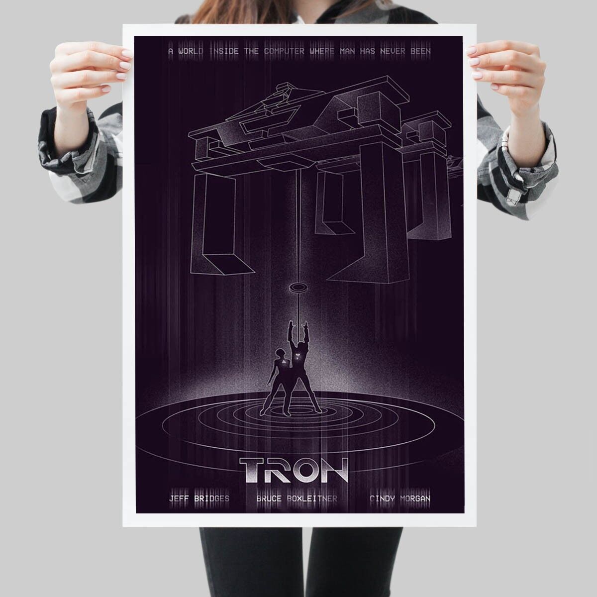 cartello del film tron