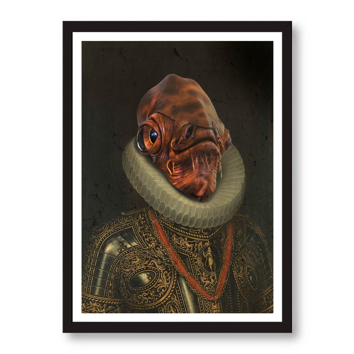 Póster antiguo de Sir Ackbar
