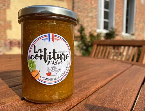 Confiture de Clémentine Fenouil Vanille