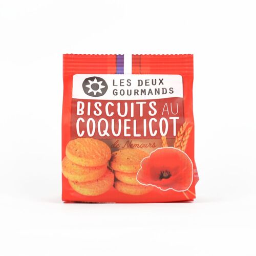 BISCUITS AU COQUELICOT – Sachets 50g