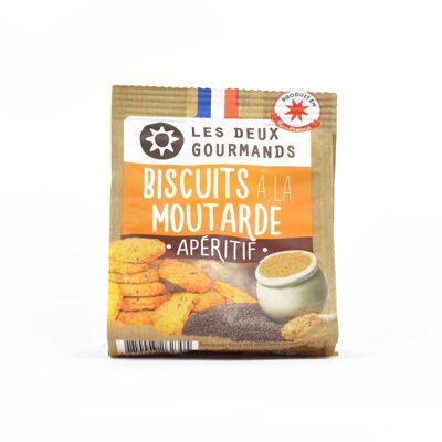 MUSTARD BISCUITS – 35g bag