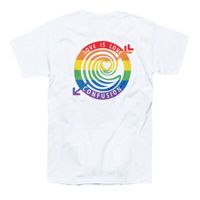 Love is love white tee